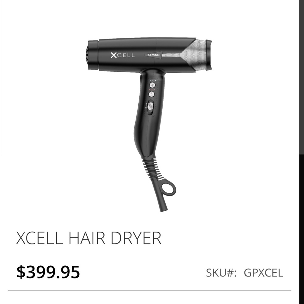 Gamma plus Xcell Italian blowdryer